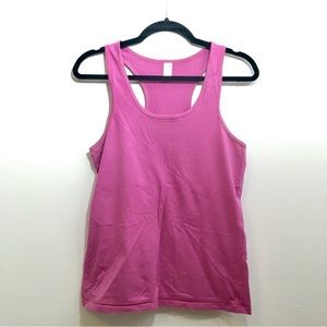 👟 Breathable Pink Racerback Tank Top